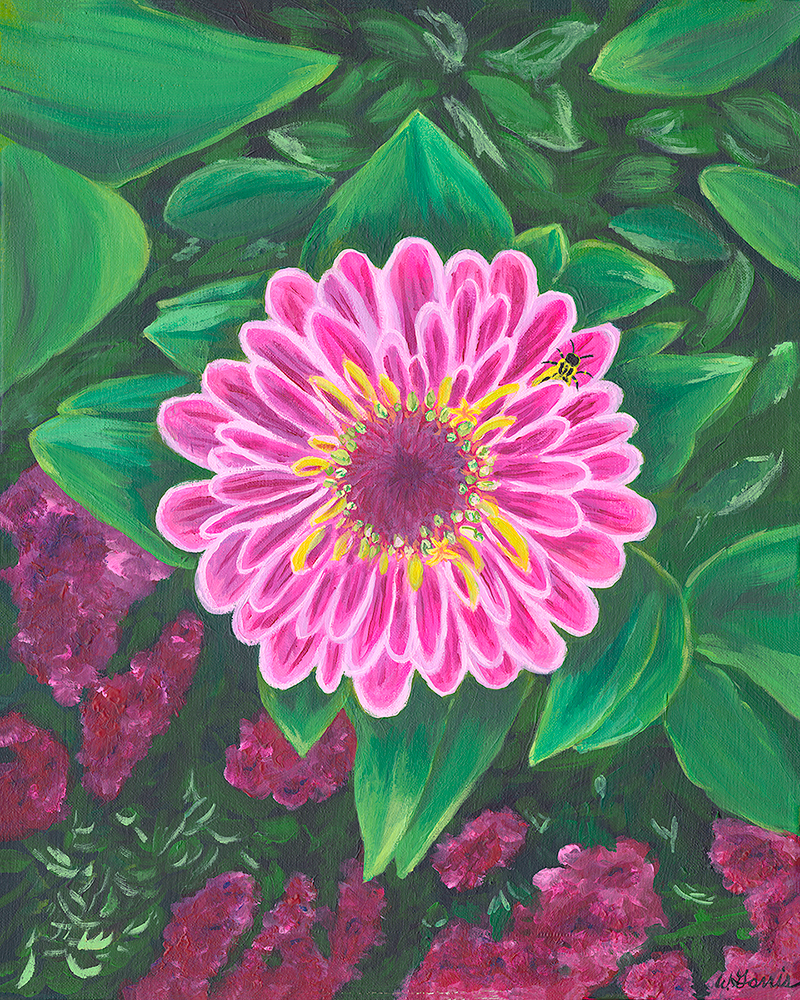 Today Is A Gift 20in x 16in-Original!