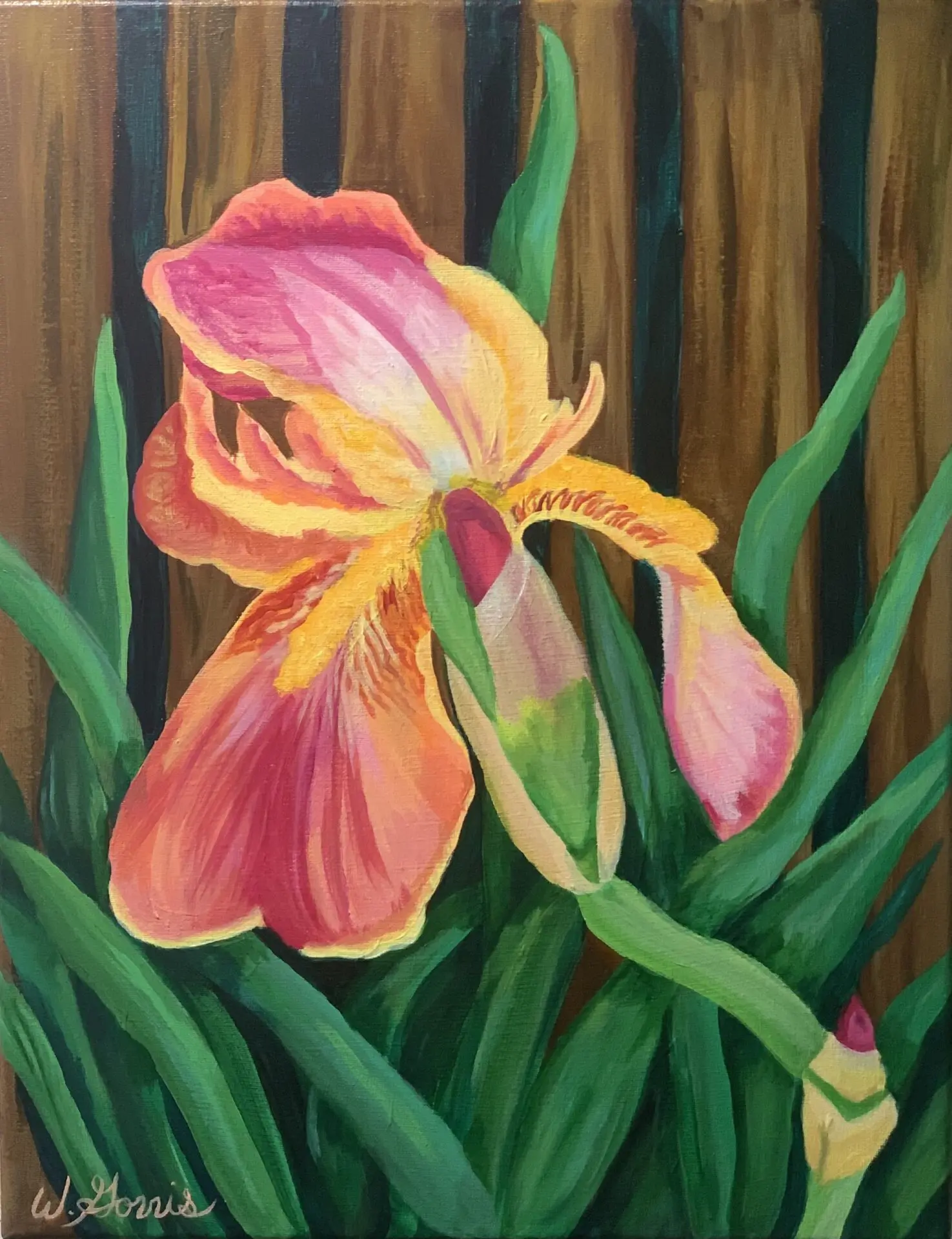 Spring Joy 18in x 14in- Original!