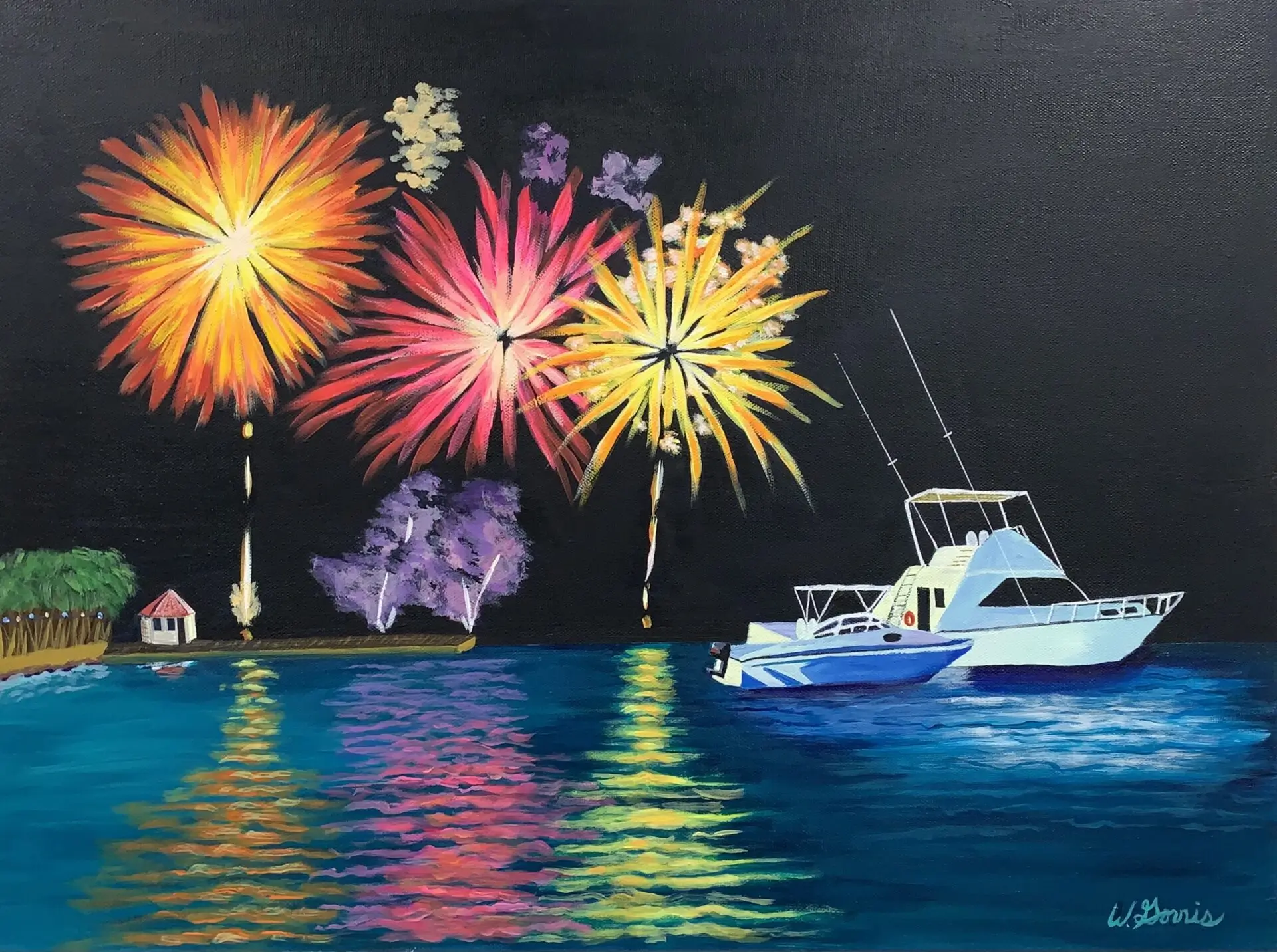 Honduran Surprise 18in x 24in- Original!