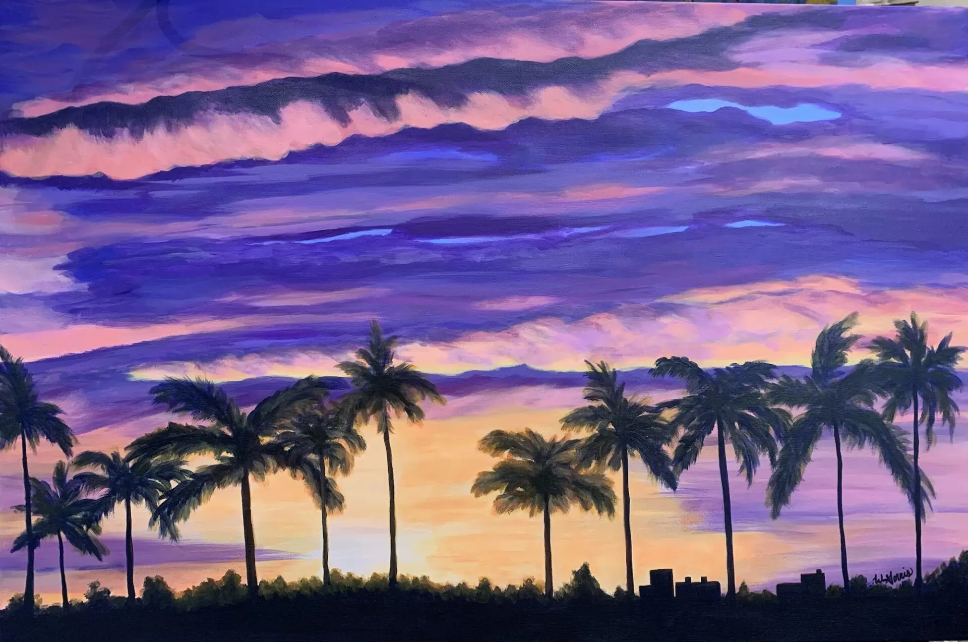 Spectacular Point of View 24in x 36in-Original!