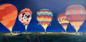 Lit From Within 18in x 36in-Original!