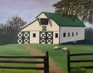 Farm Life 16in x 20in- Original!