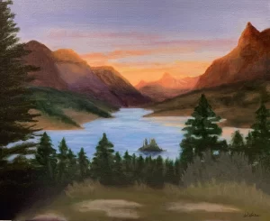 Wild Goose Island @ Sunrise 16in x 20in- Original!
